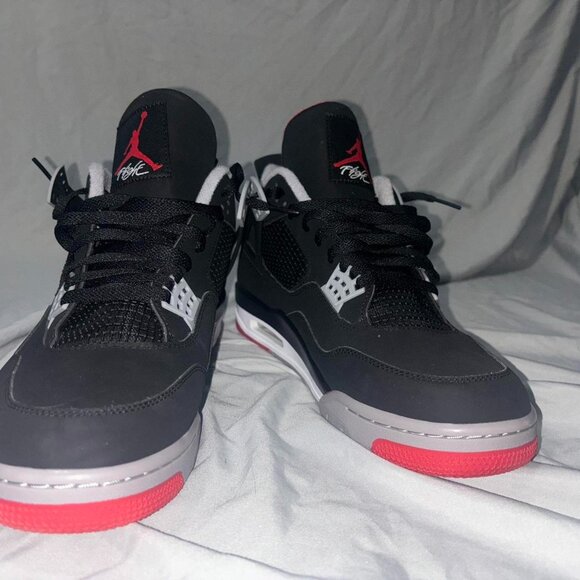 Jordan 4 retro bred - Picture 1 of 1